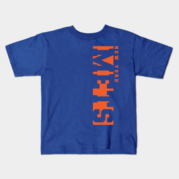 Mets NY Kids T-Shirt by Nagorniak